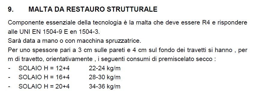 RESTAURO SOLAI SFONDELLATI
